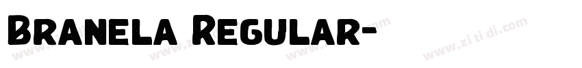 Branela Regular字体转换 Branela Regular字体转换